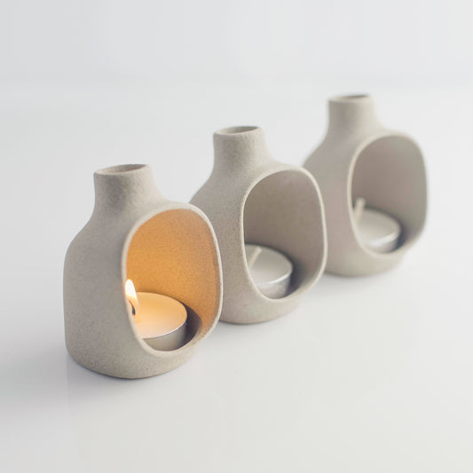 Flue X3 - Ceramic Candle Lamp Family