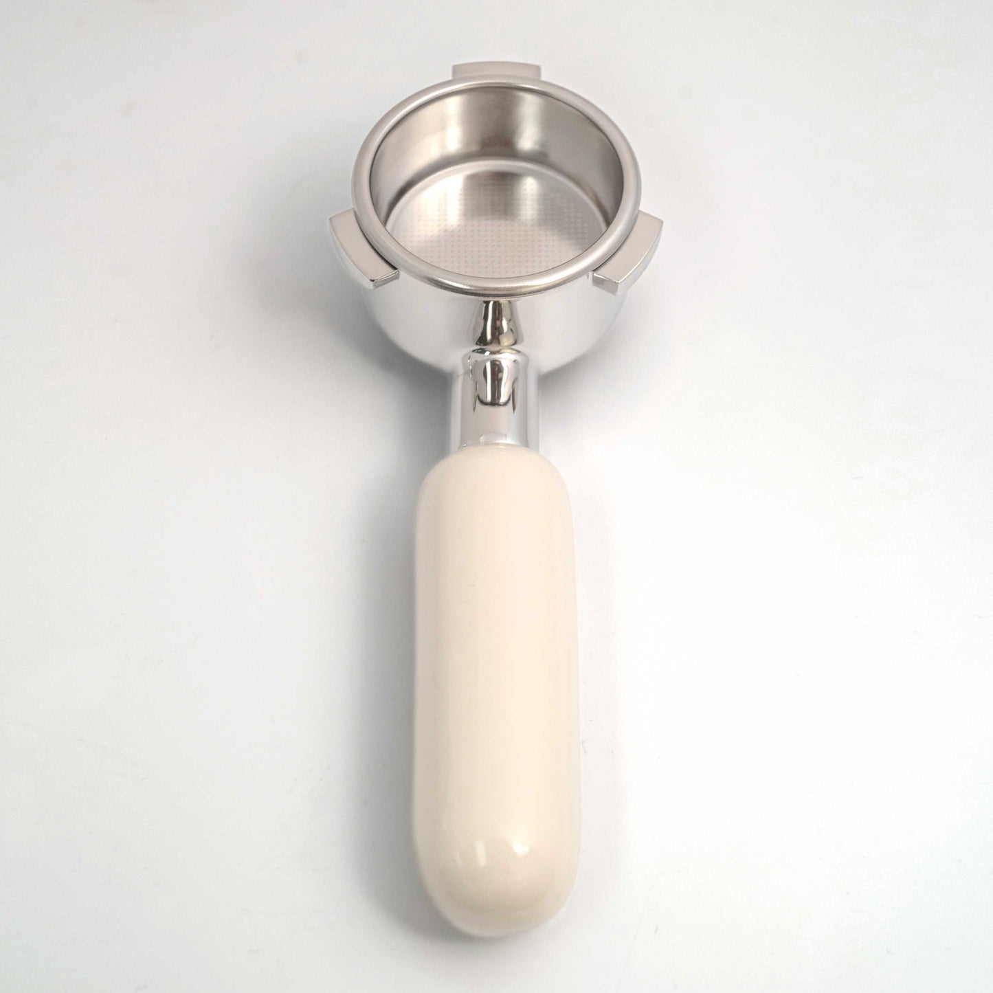 White Ceramic Portafilter - 54mm