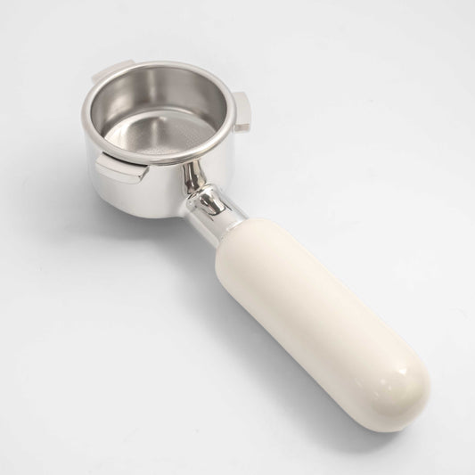 White Ceramic Portafilter - 54mm