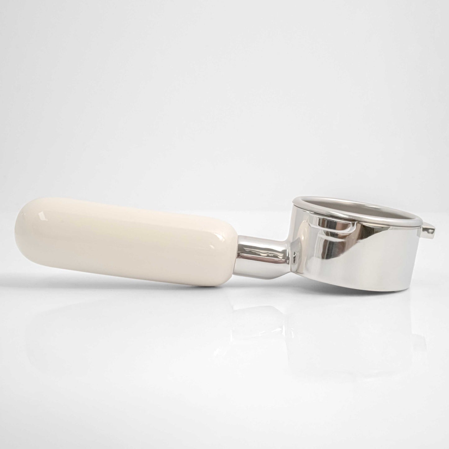 White Ceramic Portafilter - 54mm