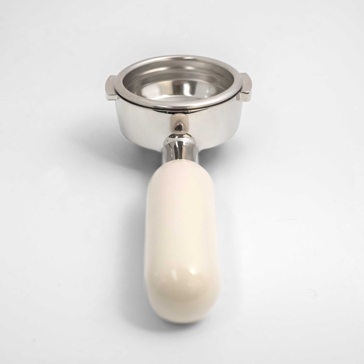 White Ceramic Portafilter - 58mm