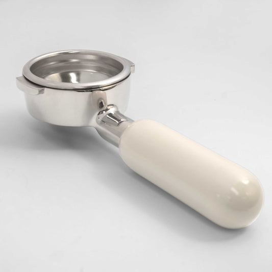 White Ceramic Portafilter - 58mm