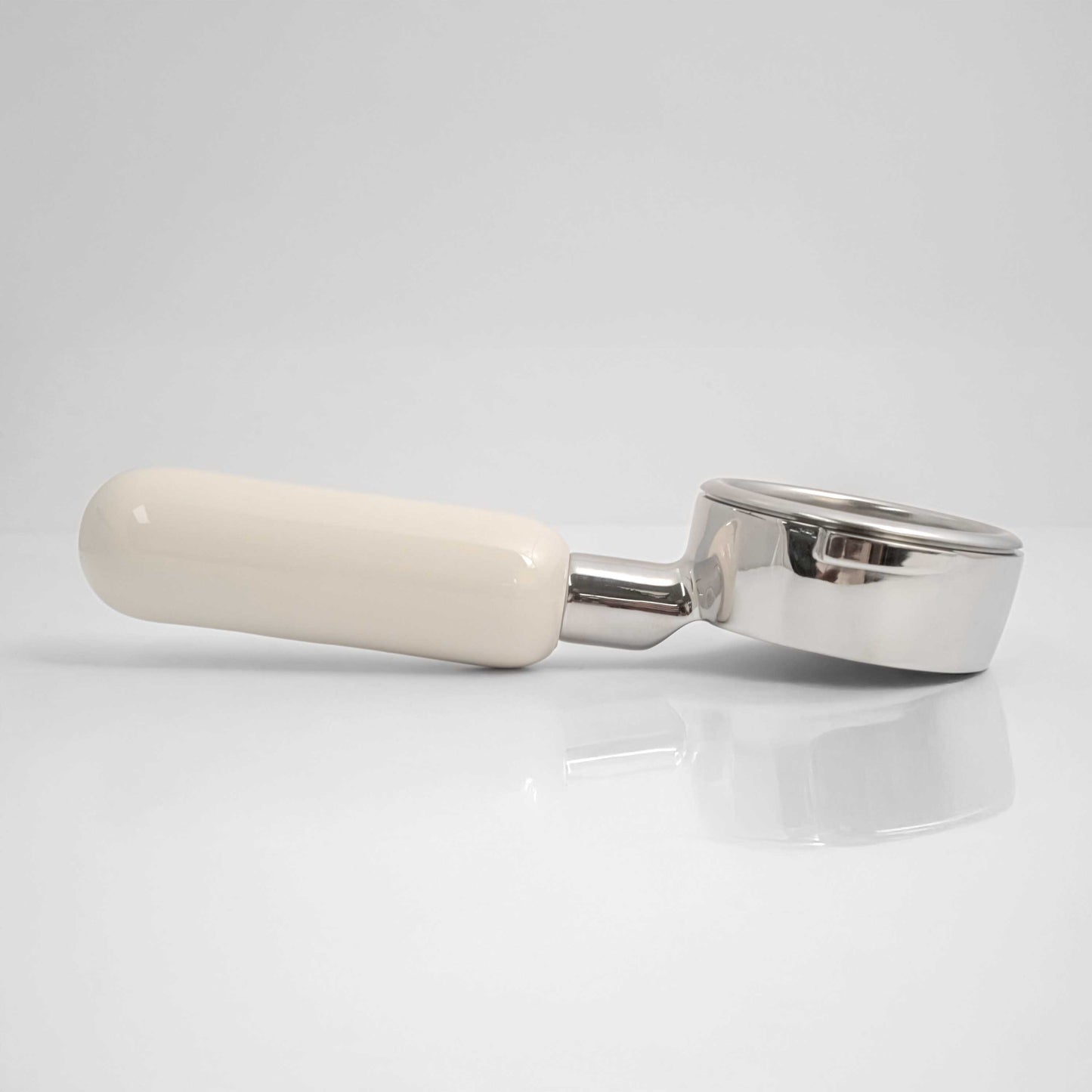 White Ceramic Portafilter - 58mm