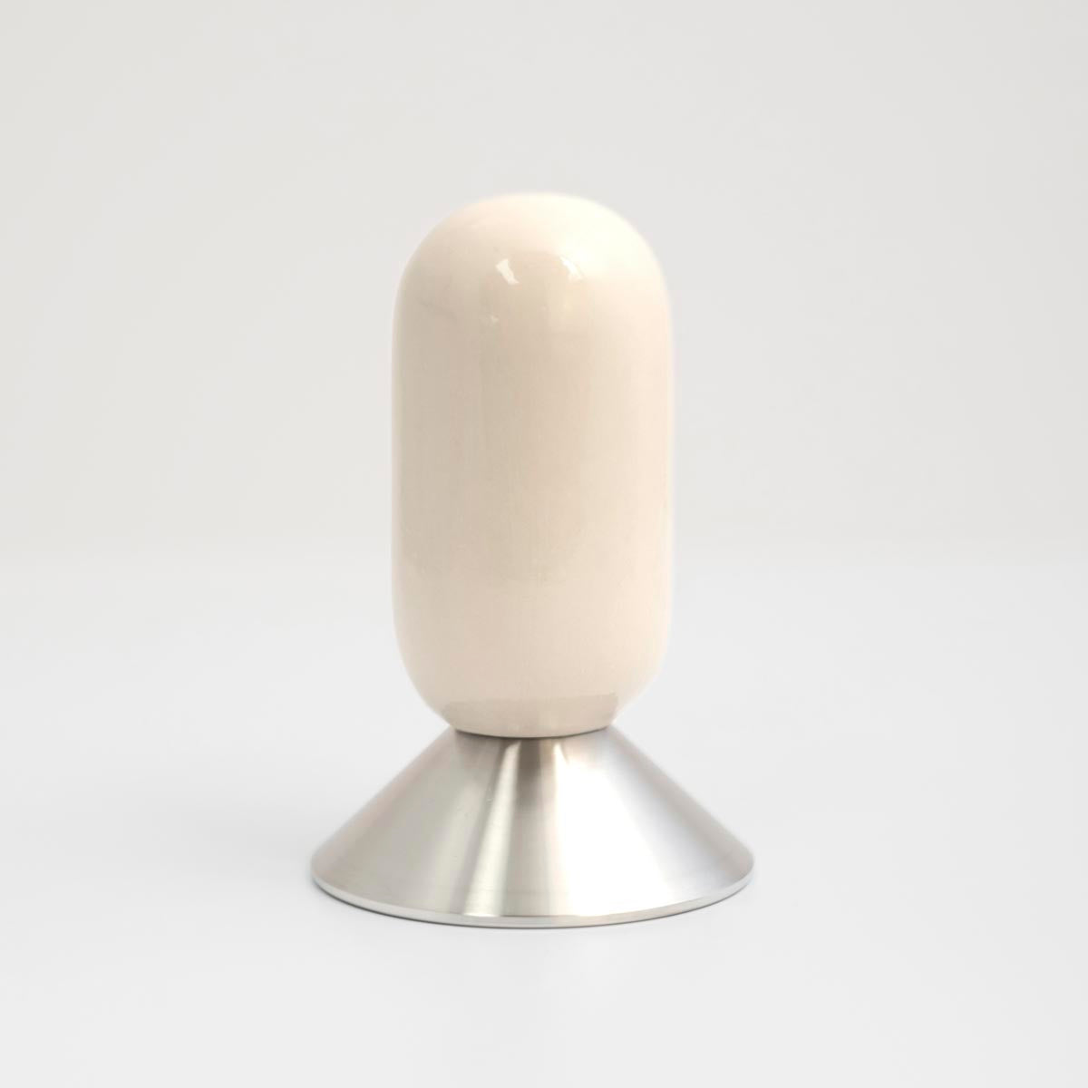 Ceramic Espresso Tamp - 58.5mm - White